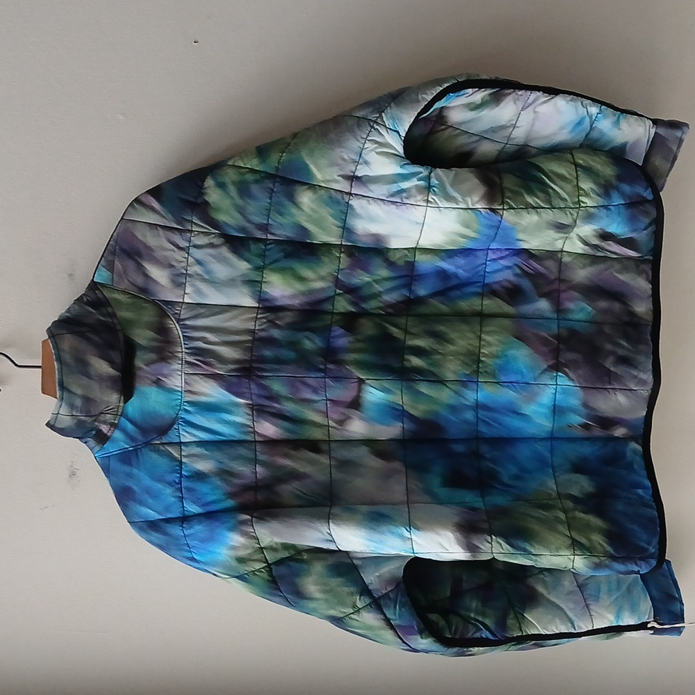 FP Movement Pippa Packable Puffer Jacket Blurry Flower Women's Large NWT - Picture 3 of 7